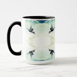 Taza Patrones de colibrí