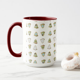 Taza Patrones de recorte de cookies