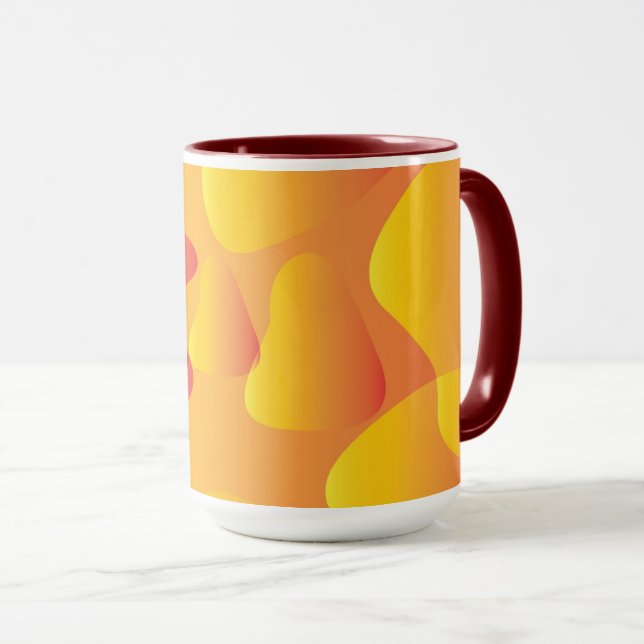 Taza patrones sin inconvenientes Mugs (Anverso derecho)