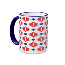 patrones tribales de ikat blanco azul moda