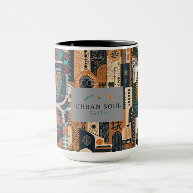 Taza Patrones Urbanos del Alma  (Centro)
