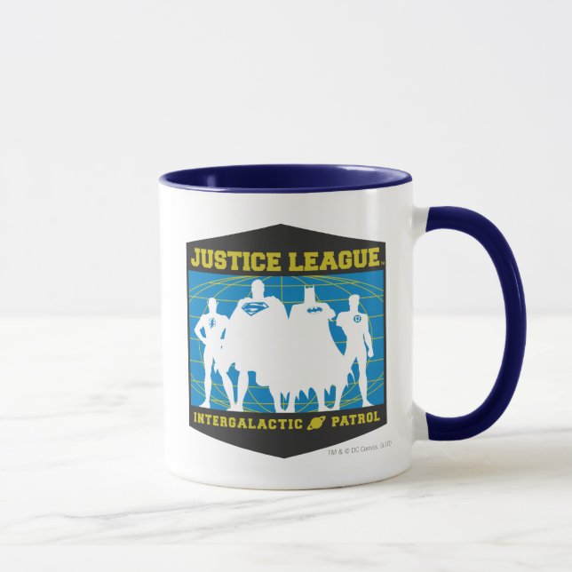 Taza Patrulla Intergaláctica de la Liga de la Justicia (Derecha)
