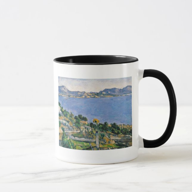 Taza Paul Cezanne el | L'Estaque, vista de la bahía de (Derecha)