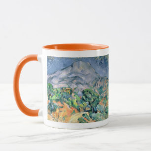 Taza Paul Cezanne el   Mont Sainte-Victoire, 1900