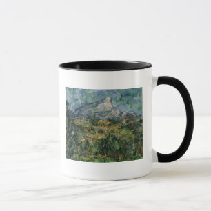 Taza Paul Cezanne el Mont Sainte-Victoire, 1904-05