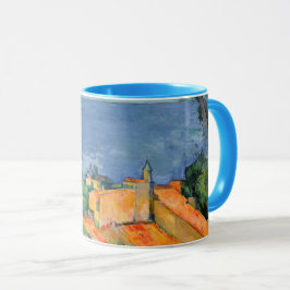 Taza Paul Cezanne - Estaque con techos rojos