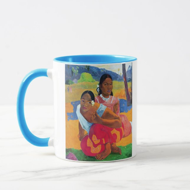 Taza Paul Gauguin el | Nafea Faaipoipo (cuando está (Izquierda)