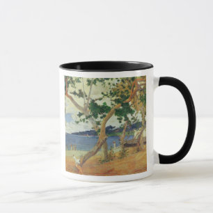 Taza Paul Gauguin el por la costa, Martinica, 1887 (