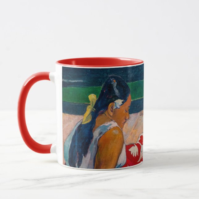 Taza Paul Gauguin - Mujeres tahitianas en la playa (Izquierda)