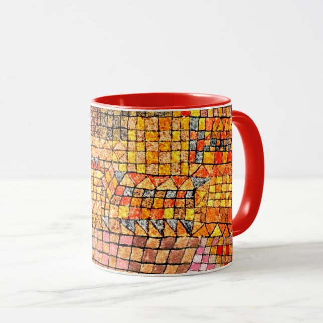 Taza Paul Klee - Town Castle Kr. (Anverso derecho)