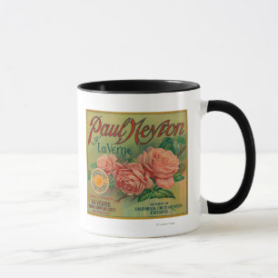 Taza Paul Neyron, de la etiqueta Naranja de La Verne