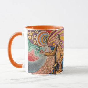 Taza Paul Signac - Retrato de M Felix Feneon, Opus 217
