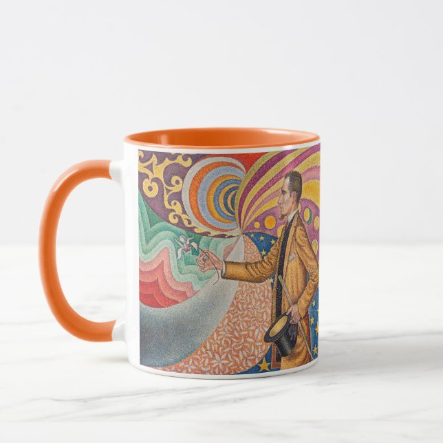 Taza Paul Signac - Retrato de M Felix Feneon, Opus 217 (Izquierda)