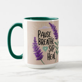 Taza ✨ Pausar respiración - saborear | Diseño