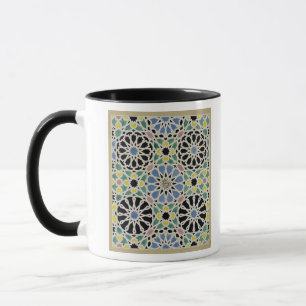 Taza Pavimento de mosaico en Alhambra, 'del árabe