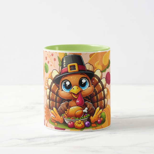 Taza Pavo Adorable #5 (Centro)