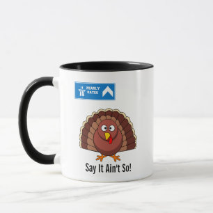 Taza Pavo camino a las puertas perlíferas