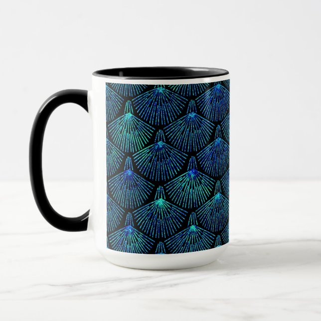 Taza pavo real (Izquierda)