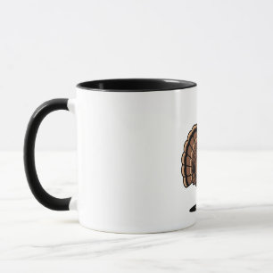 Taza Pavo tabla de surf surfista pavo Día de Acción de