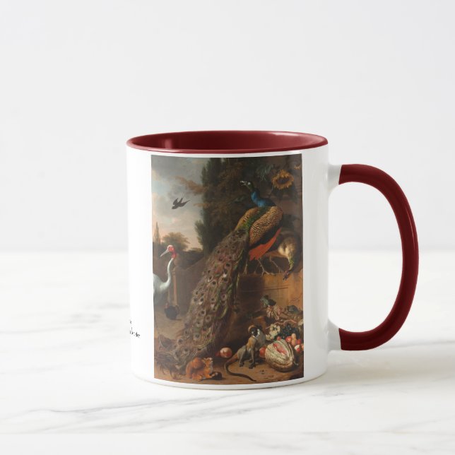 Taza Pavos reales (Derecha)