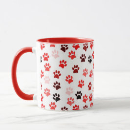 Taza Paw Print Bebidas Mugs