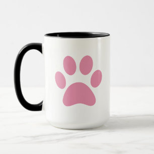 Taza Paw Print Coffee Mug