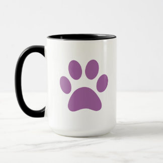 Taza Paw Print Coffee Mug
