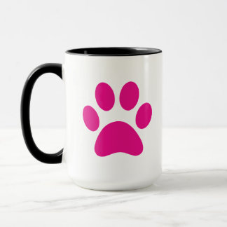 Taza Paw Print Coffee Mug