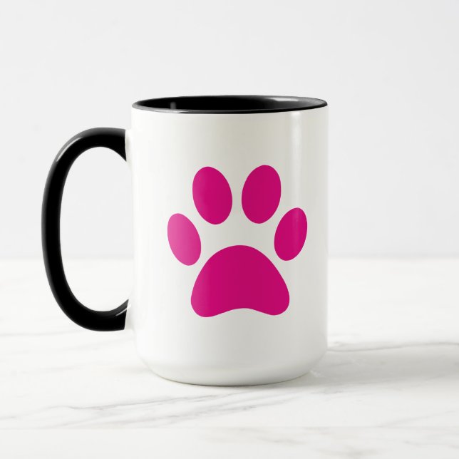 Taza Paw Print Coffee Mug (Izquierda)
