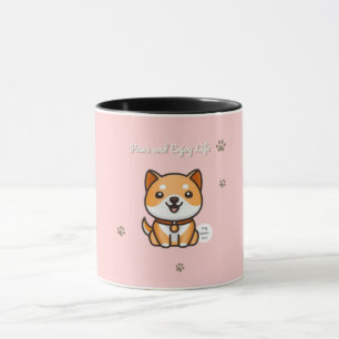 Taza Paws and Enjoy Life Mug