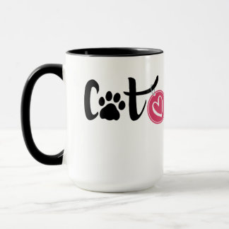 Taza Paws & Love - The Purfect Cat Mug