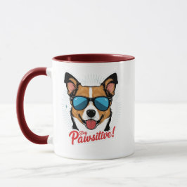 Taza Pawsitive Dog Mug