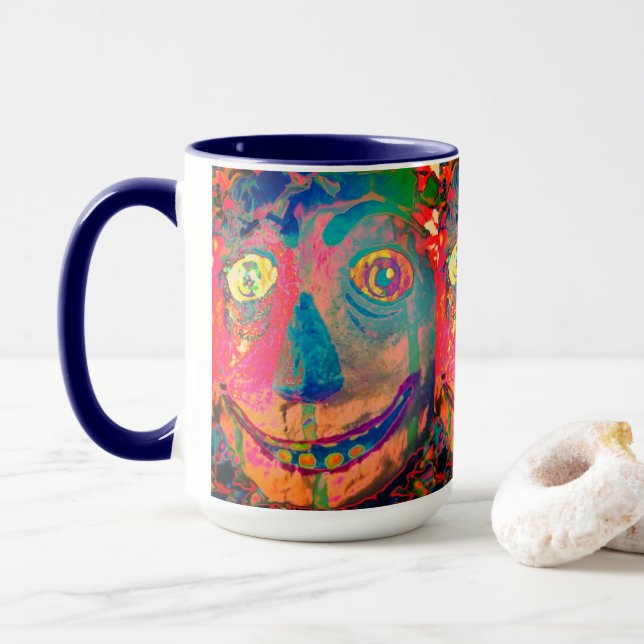Taza ¡Payaso de medianoche! (Con donut)