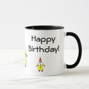 Taza Payaso del feliz cumpleaños