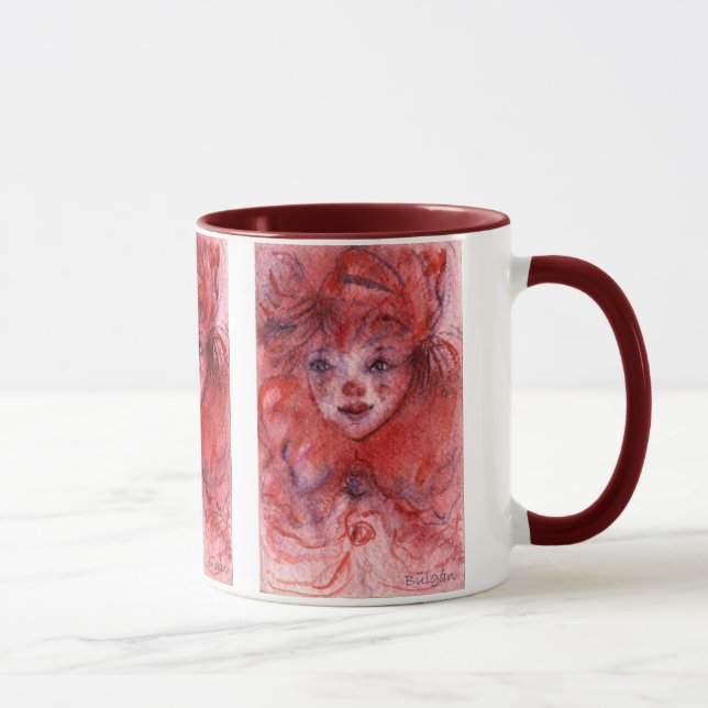 TAZA PAYASO ROJO PEQUEÑO (Derecha)