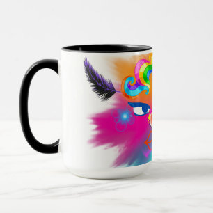 Taza Payaso y colores hermosos