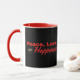 Taza Paz, Amor Y Felicidad