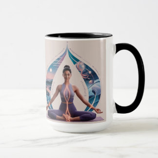 Taza Paz, amor, yoga"