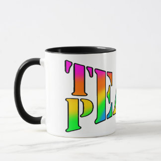 TAZA PAZ DE ENSEÑANZA
