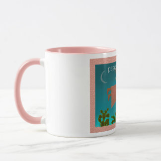 Taza Paz del Ángel Suroeste en la Tierra