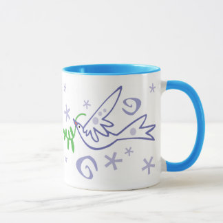 Taza Paz en la tierra
