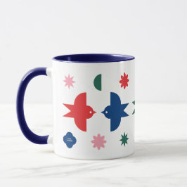Taza Paz en la Tierra Pájaros