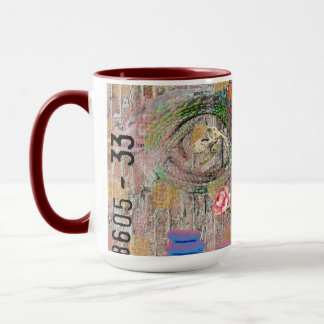 Taza PC2507: mariposa T-Rex