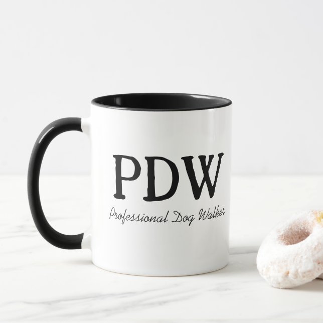 TAZA PDW (Con donut)