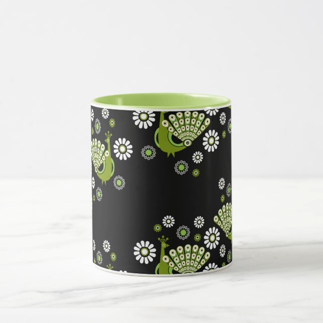 Taza Peacock Art (Centro)