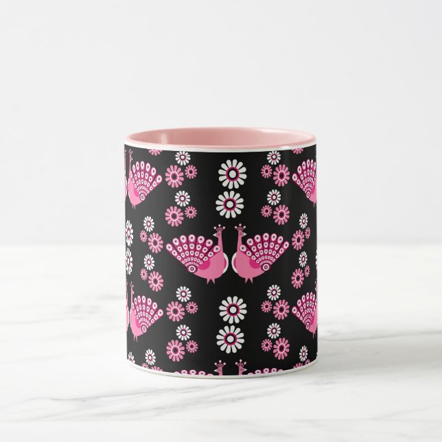 Taza Peacock Art (Centro)