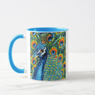 Taza Peacock I desplumado
