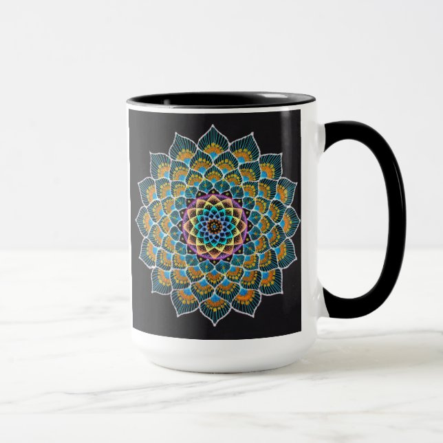 Taza Peacock Mandala Mug (Derecha)