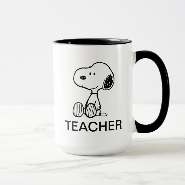 Taza PEANUTS | Maestra Snoopy (Derecha)