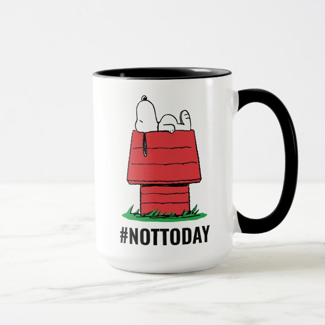 Taza Peanuts | Snoopy durmiendo (Derecha)